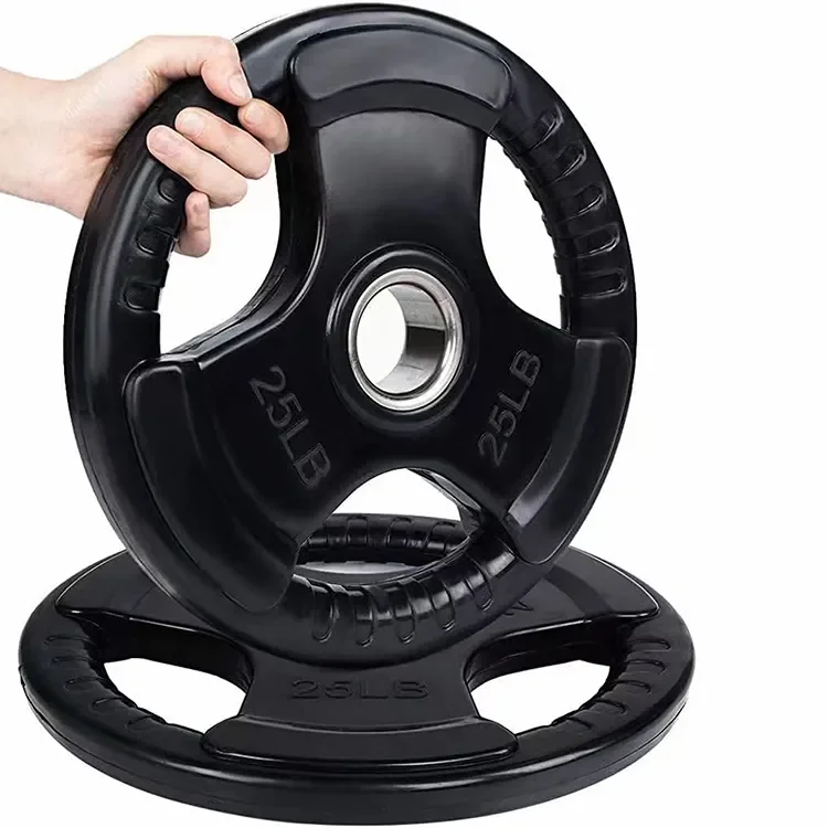 hot sale weight lifting rubber barbell plates.webp