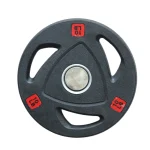 wholesale price black rubber coated weight plates.webp