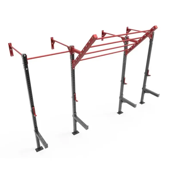 Factory Gym Wall Mount Power Rack Multi-Function Fitness Station Pull up Rigs for Body Building