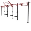Wall-Mounted Fitness Rack Multi-Function Station Cross Training Rig for Body Building