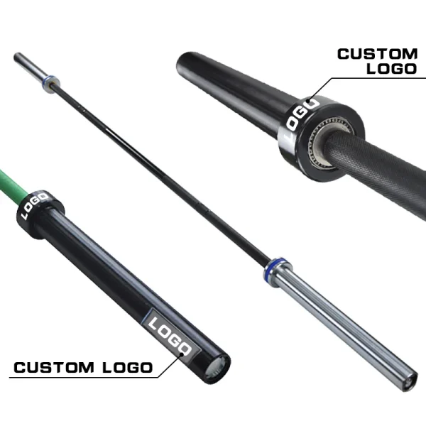 Commercial High Quality 1500LBS 20KG Normal Powerlifting Bar Weightlifting Barbell bar