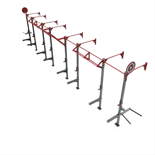 Factory Gym Wall Mount Power Rack Multi-Function Fitness Station Pull up Rigs for Body Building