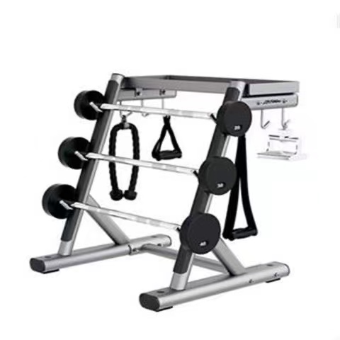 Gym Equipment Fixed Small Barbell bar Storage Display Rack / Handle Bar Storage Rack Handle Rack