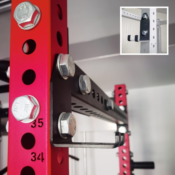 Olympe Squat Rack Barbell Bar Hanger Fitness Equipment Accessory for Exercise Machine Parts
