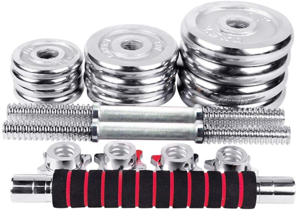 20kg 44LB Fitness Equipment Gym Weights Set Adjustable Dumbbell for Body Building
