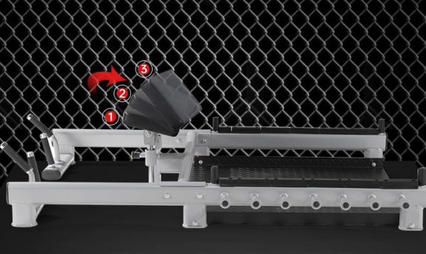 Dumbbell Bench Hip Bridge Machine Gym Push Machine Commercial Hip Lift Machine Women's Muscle Training