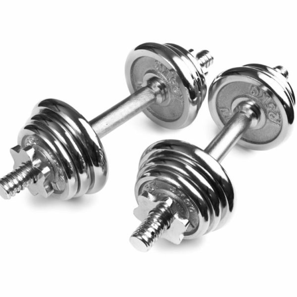 Gym Electroplate Adjustable Dumbbell Set Weightlifting Barbell Set 15kg 20kg 30kg 50 kg Dumbbell Set