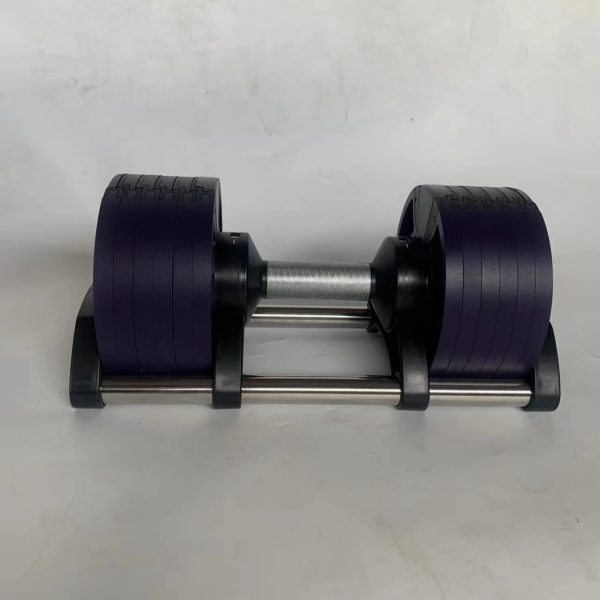 2023 New Free Weight Fitness Dumbbell 24kg 36kg Black Adjustable Weight Dumbbell Set 2kg Increment 40kg Dumbbell Rack