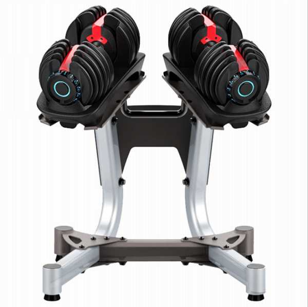 Quick Lock Smart Adjustable Dumbbell Set 24kg /52.5lb 40kg /90lb Free Dumbbell Weight