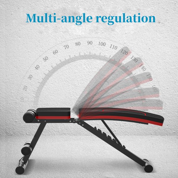 Domestic Multifunction Collapsible Adjustable Bench Chair Sit-up Bench Dumbbell Bench
