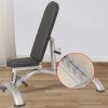 Adjustable Dumbbell Bench Chair Multi-Functional Fitness Device with Racks for Home Gym Use
