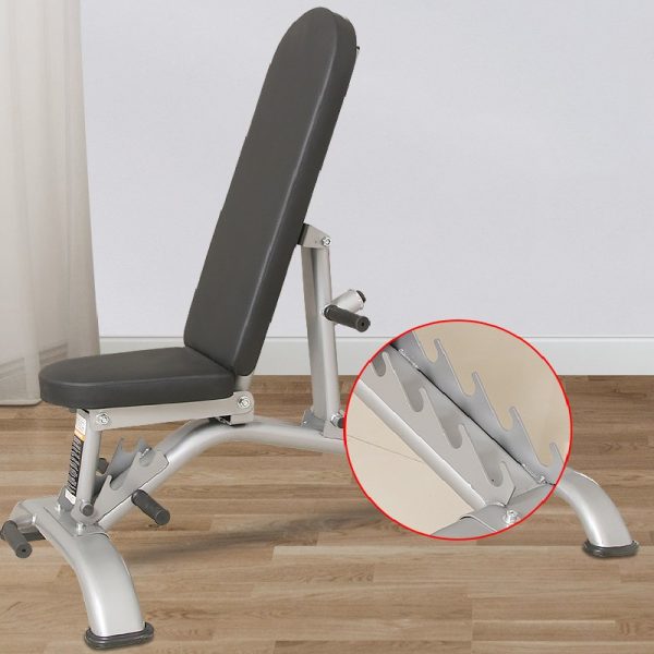Adjustable Dumbbell Bench Chair Multi-Functional Fitness Device with Racks for Home Gym Use