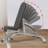 Adjustable Dumbbell Bench Chair Multi-Functional Fitness Device with Racks for Home Gym Use