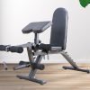 Adjustable Multi-Functional Commercial Fitness Chair Home Sit-Up Bench and Racks for Dumbbell Training