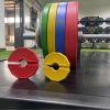 Micro Fractional Weight Plates 0.25/0.5/1kg - Rubber Coated Gym Add-On Plates for Dumbbell & Barbell, Standard Bars