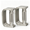 304 Stainless Steel D Shape Punch Dumbbell, Non-Slip Boxing Hand Weights for Men Women Arm Speed Training Fitness Equipment