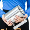 316 Stainless Steel Dumbbell Mug, 8kg Weighted Training Mug, Multi Purpose Fitness Strength Training Equipment for Home Workout