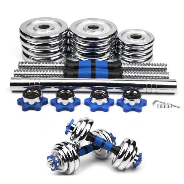 20kg 44LB Fitness Equipment Gym Weights Set Adjustable Dumbbell for Body Building