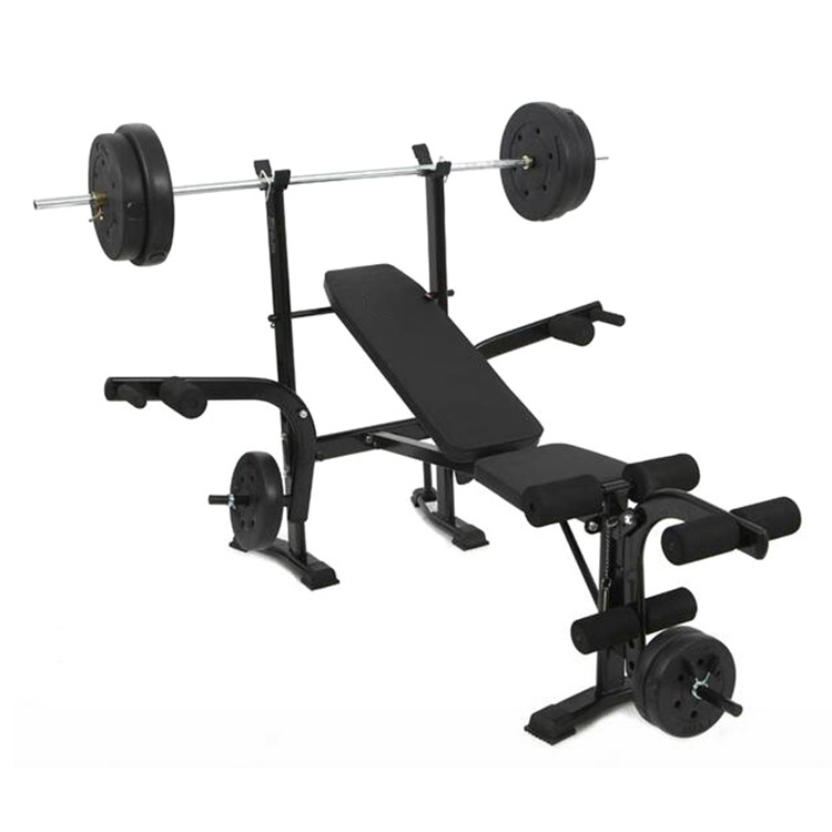 Squat Rack Bench Press Supine Chair Dumbbell Bench Home Combined Strength Training Fitness Equipment