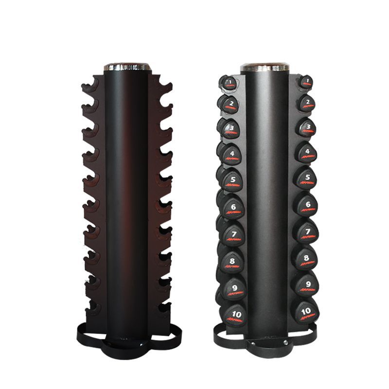 10-Pair Gym Kettlebell Cylindrical & Hexagonal Upright Dumbbell Set Fitness Equipment Accessories