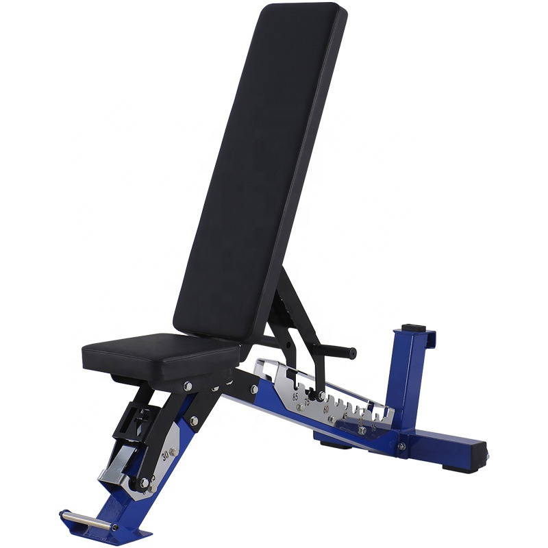 Adjustable Modern Indoor Cross Fit Home Gym Bench Steel Weight Lifting Dumbbell Rack Custom Logo Flat Style Foldable Training