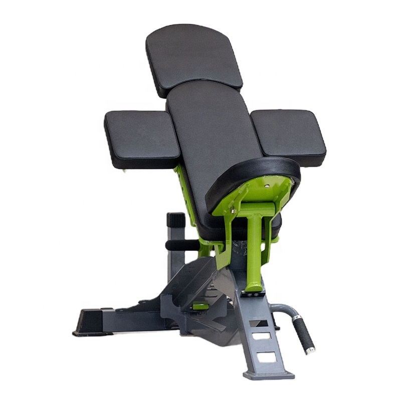 Commercial Adjustable Dumbbell Bench Press for Flat Incline Decline Ab Workout Flyes Multi-Function Barbell Weight Bench for Gym