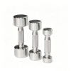 Fixed Weight Stainless Steel Dumbbells Pair, Light Women Dumbbells for Arm Slimming Running Home Fitness Equipment