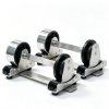 304 Stainless Steel Adjustable Dumbbell Holder Rack, Heavy Duty Dumbbell Support Bracket Storage Accessory for Home Gym Fitness