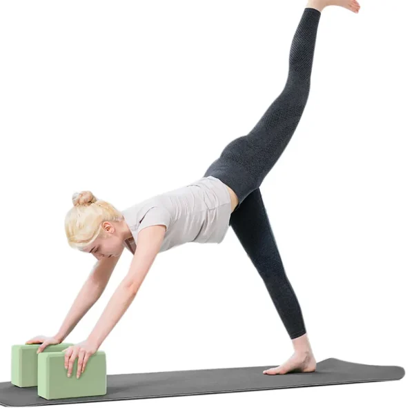 Soft-Eged Comfortable Durable EVA Foam Yoga Blocks for Studio Practice-for