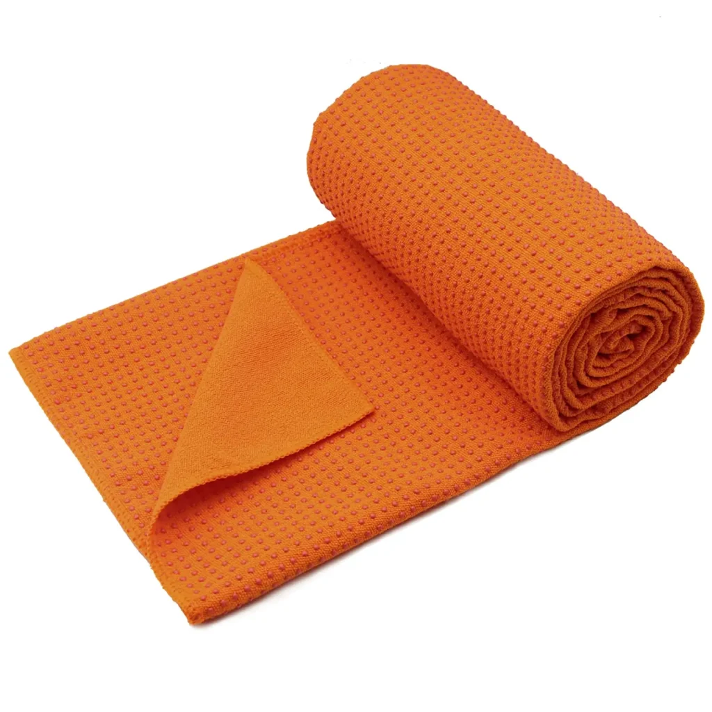 Family-friendly Textured Smooth Yoga Towel for Comfortable Practice for