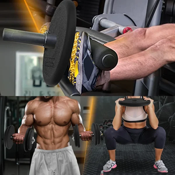 20kg Competition Cast Iron Weight Plates Compact Barbell Bumper Plate Weight