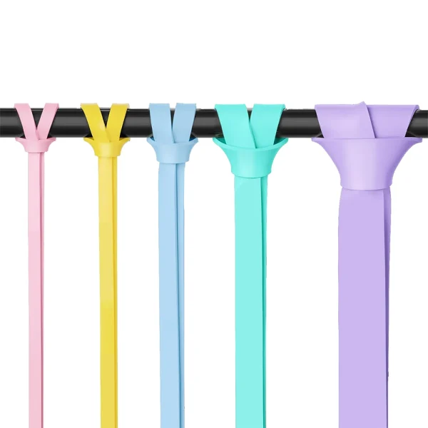 All Fitness Levels Ultra-Elastic Loop Resistance Bands for Yoga Practice for