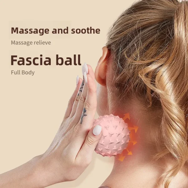 Thermoplastic Elastomer Fascia Ball Yoga Exercise Massage Tool for Muscle