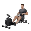 Adjustable Silent Magnetic Rower Rowing Machine CrossFit Home Equipment for