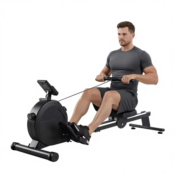 Adjustable Silent Magnetic Rower Rowing Machine CrossFit Home Equipment for