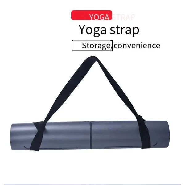 Yoga Mat Strap Stretching Belt Exercise Stretching Back Lumbar Stretching Belt