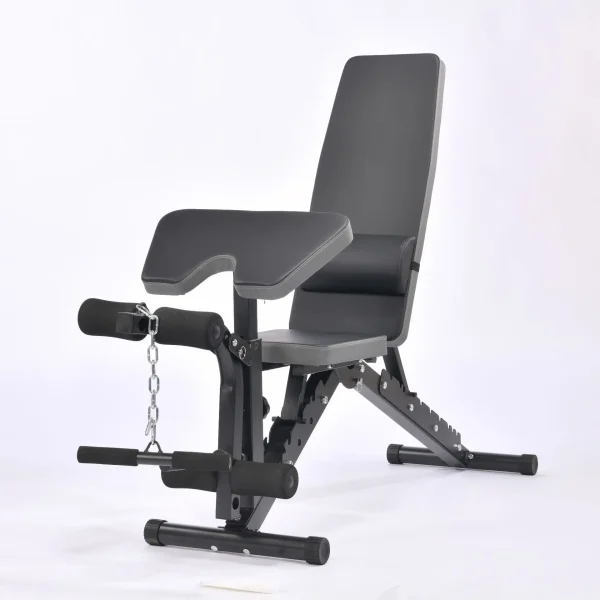 Direct Adjustable Foldable Dumbbell Bench Flat & Incline Home Gym Chair
