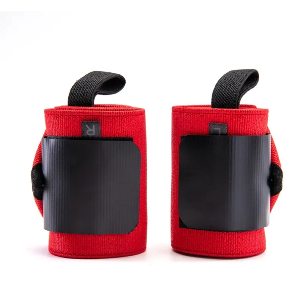 Leather Sports Wristband for Weightlifting and Push-Ups Sweat-Absorbing