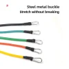 11-Piece TPE Exercise Bands Resistance Band Set Home Fitness Equipment Strength