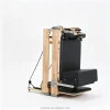 Oak Wood Foldable Adjustable Pilates Reformer High-End Silent Pulley and Spring