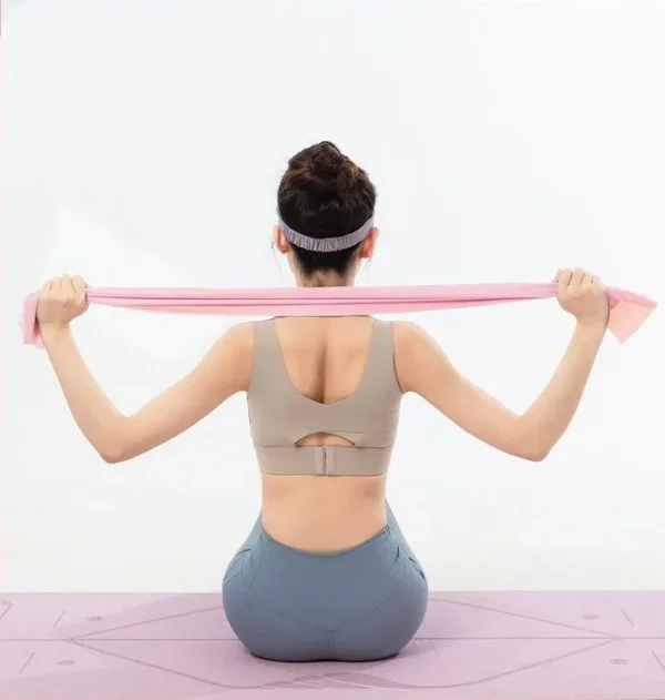 TPE Stretch Sheet Yoga Elastic Band Men Women Light Resistance Strength