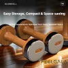 Non-Slip Waterproof Stainless Steel and Red Oak Commercial Use Lightweight