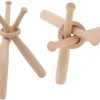 Mini Wooden Baseball Bat and Toy Display Stand OEM TG-BB0012 for Wholesale