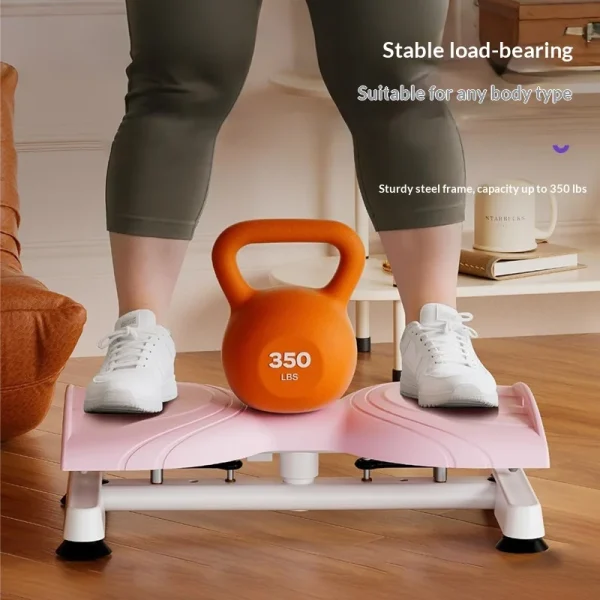 Multifunctional Mechanical Waist Twist Machine with Pull Cord Silent Design