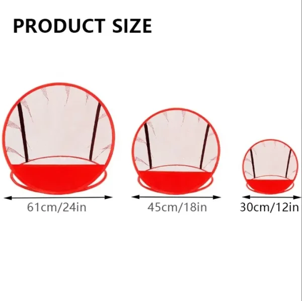 Indoor Outdoor Versatile 3 Sizes Pop up Golf Chipping Net Set Portable Golf