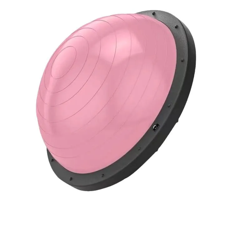 Sports Fitness Half-circle Balance Ball Pilates Smooth-surface Wobble Ball