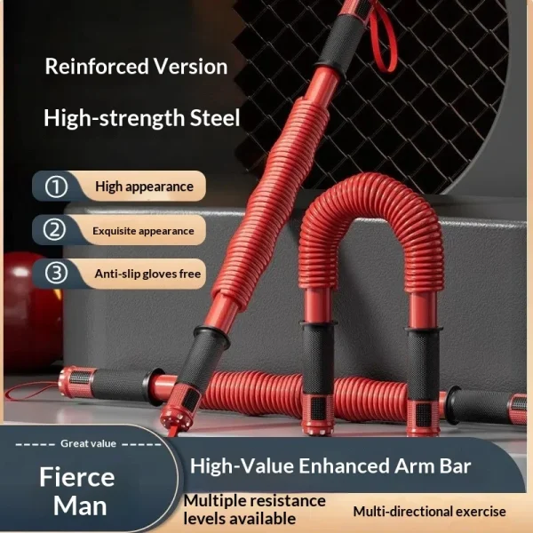 Home-use Spring-type High-carbon Steel Weighted Arm Strength Trainer