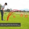 Indoor Outdoor Versatile 3 Sizes Pop up Golf Chipping Net Set Portable Golf