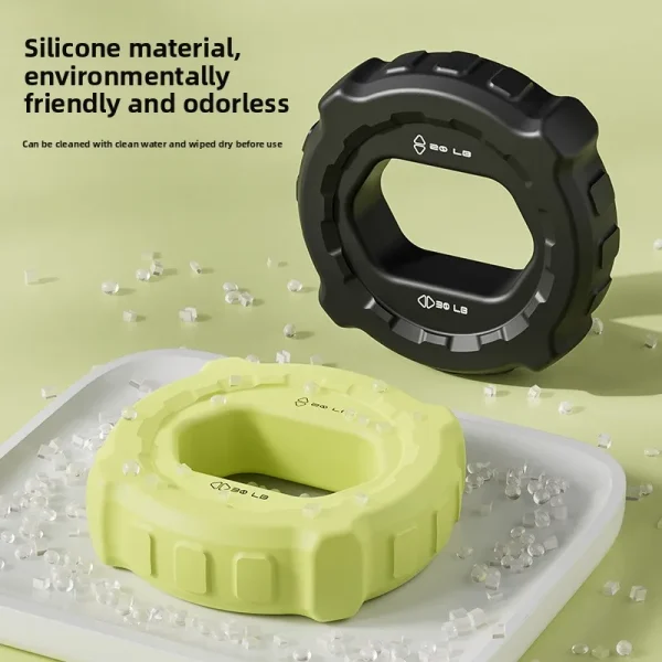 Dual Resistance Eco-Friendly Durable Silicone Hand Grip Strengthener 20/50LB