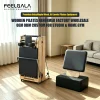 Oak Wood Foldable Adjustable Pilates Reformer High-End Silent Pulley and Spring